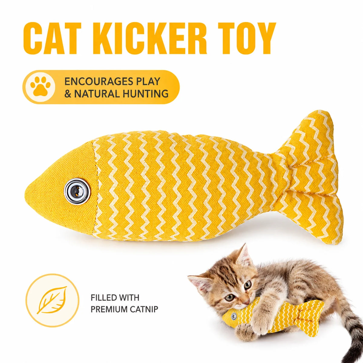 Cat Toys Fish Interactive Cat Toy Cat Chew Toy Simulation Fish Cat