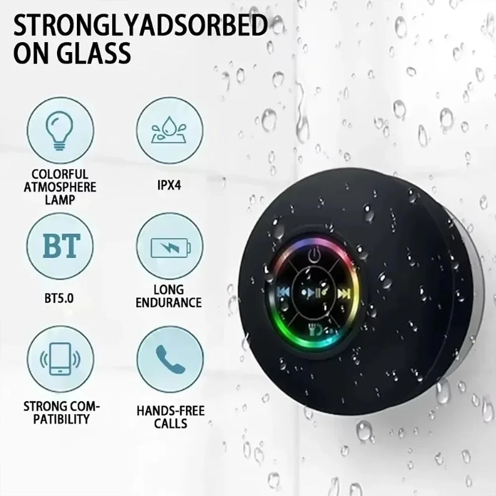 Bluetooth Speaker Mini Portable Wireless Bluetooth Audio Led IPX4