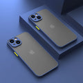 Armor Bumper Shockproof Phone Case For iPhone 15 11 12 13 Mini 14 Pro