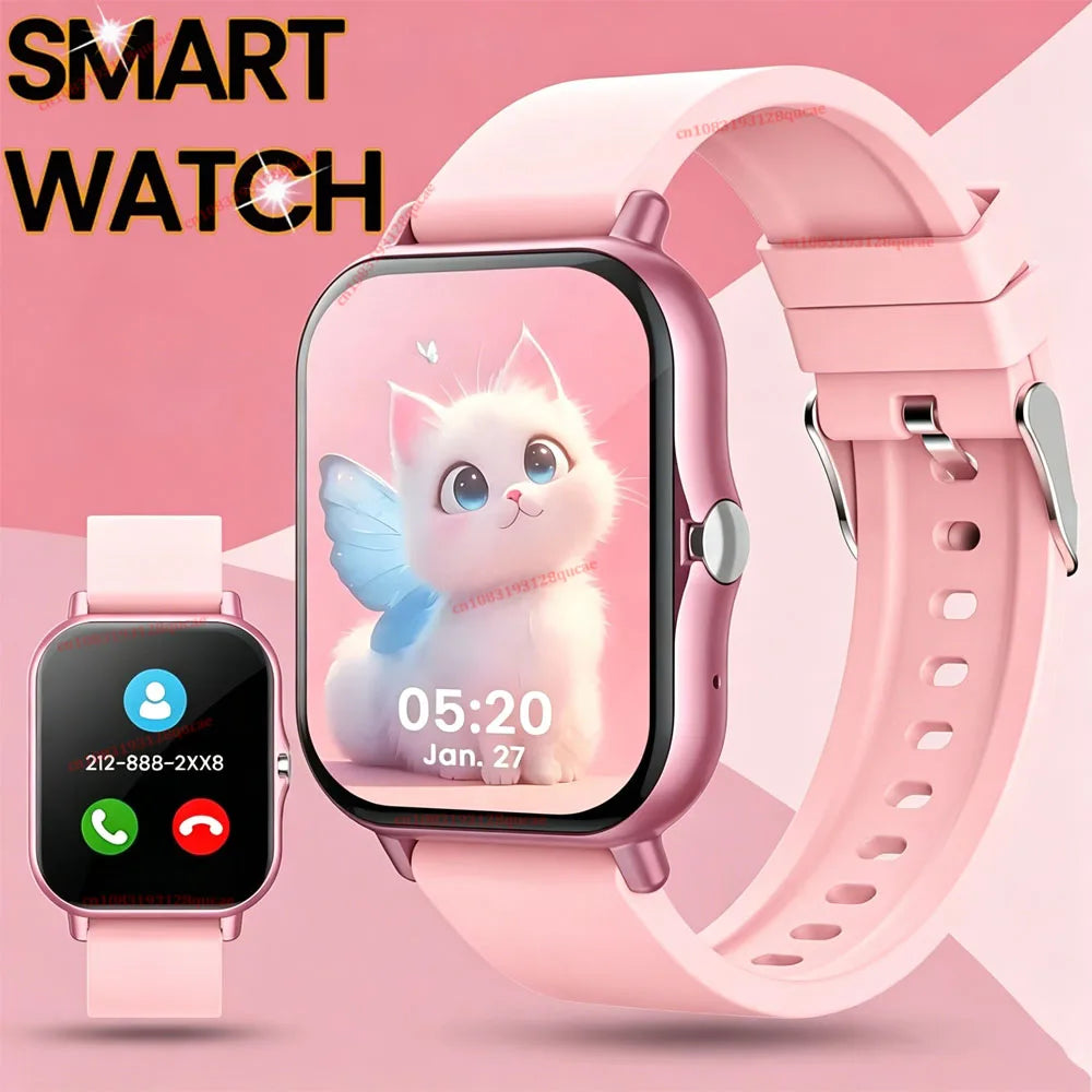 Smart Watch for Men Women Gift Full Touch Screen Sport Fitness Watch