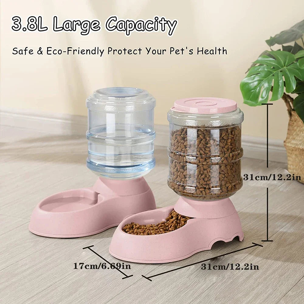 Automatic Water Dispenser Large Capacity Pet Feeder Small Dog Food