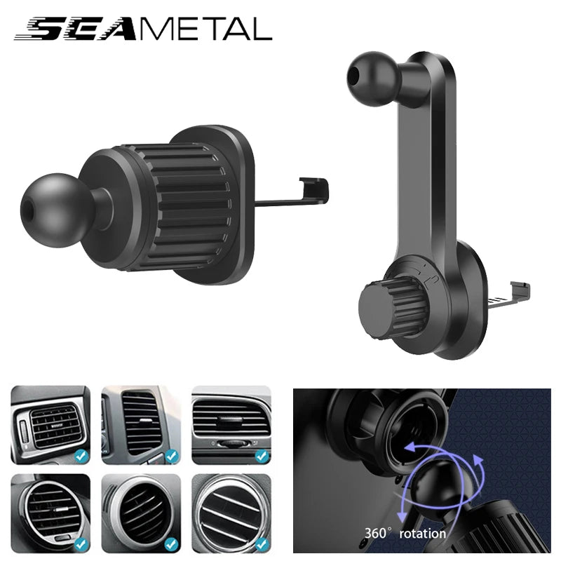 SEAMETAL Car Phone Holder Bracket Accessories Interior Air Outlet