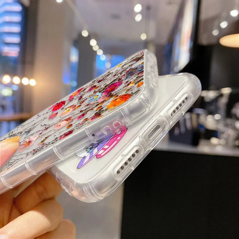 Flower Phone Case For iPhone 17 18 Pro Max Case iPhone 15 13 14 11 12