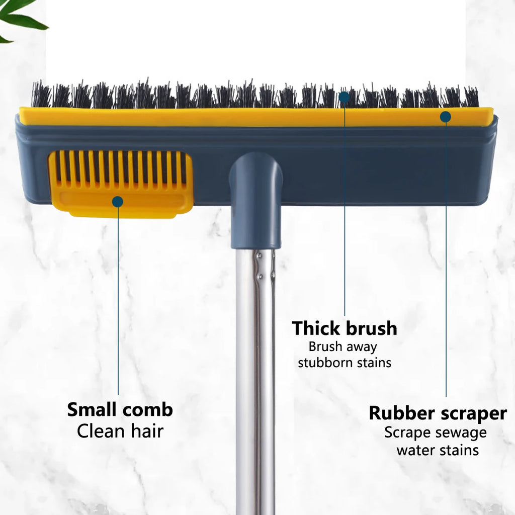 2 in 1 Household Cleaning Brush Floor Scrub Bathroom Cleaning Tools