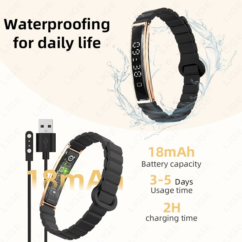 Health Smart Band Fitness Tracker Smartwatch with Heart Rate Blood