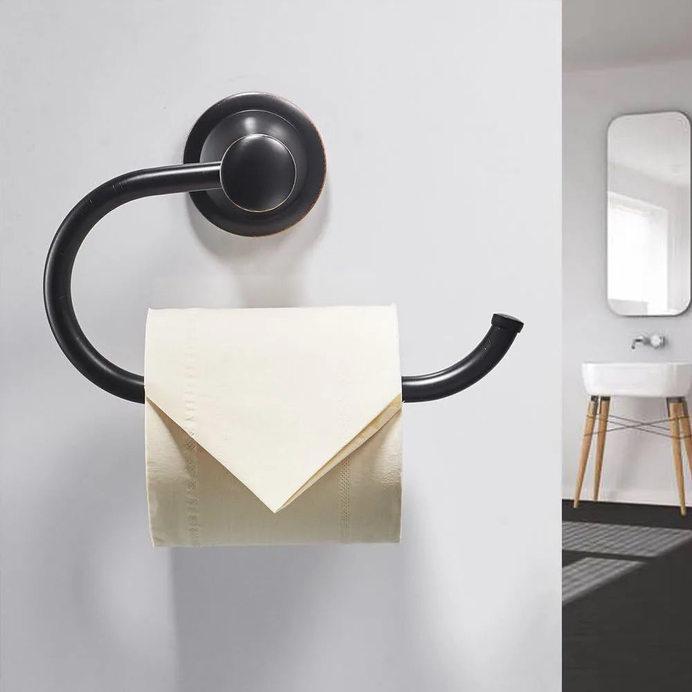 Chrome Toilet Paper Holder Solid Brass Roll Holder Polish Shlef Paper