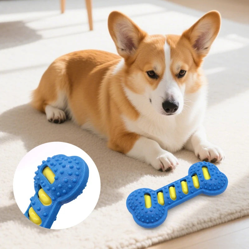 Dog Chew Toys for Teething Interactive Durable Teeth Cleaning Chew