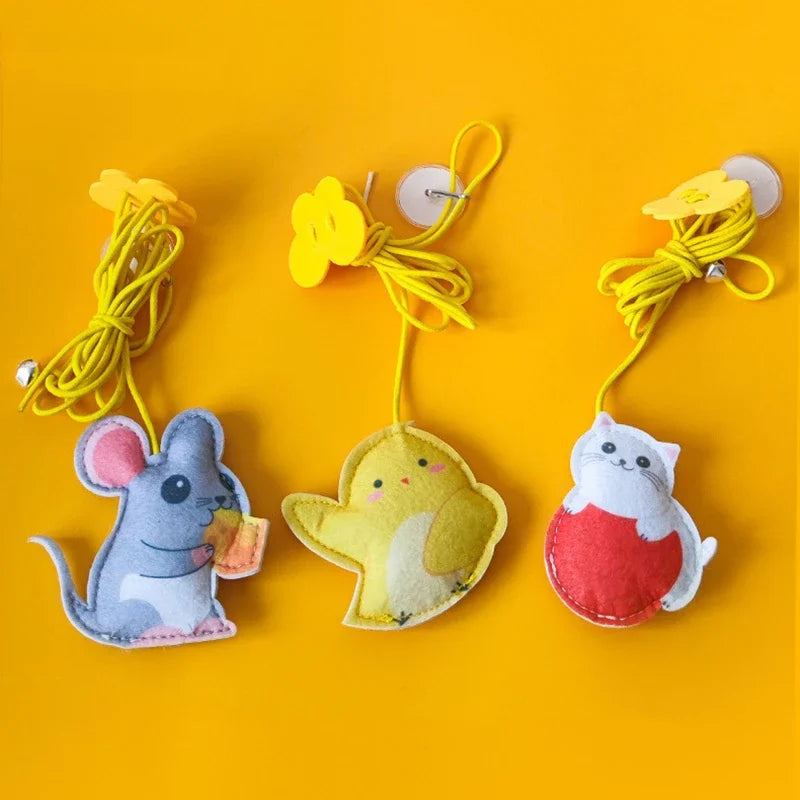 Interactive Cat Hanging Simulation Cat Toy Funny Self-hey Interactive