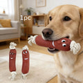 Dog Sausage Chew Toy - Bite-Resistant And Not Easy to Break