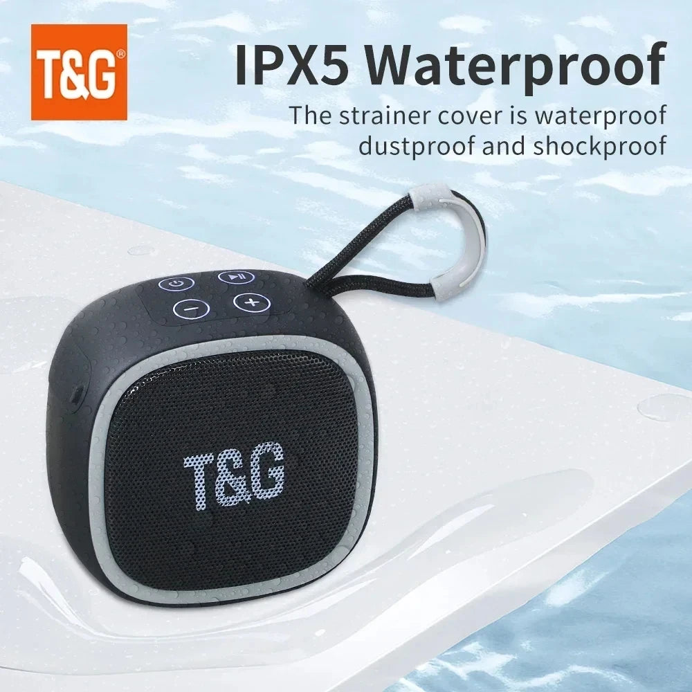 Portable Bluetooth Speaker Radio FM Mini Wireless Waterproof