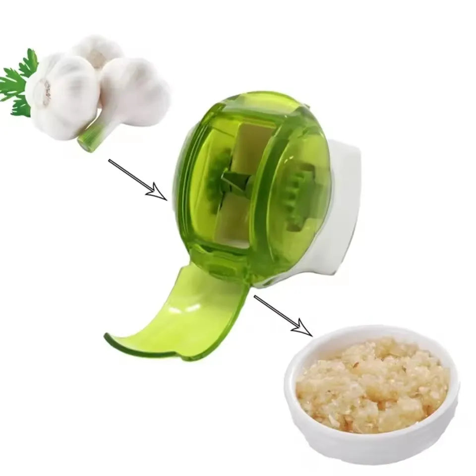 Kitchen Convenient Multi-function Small Tools Roller Garlic Chopper