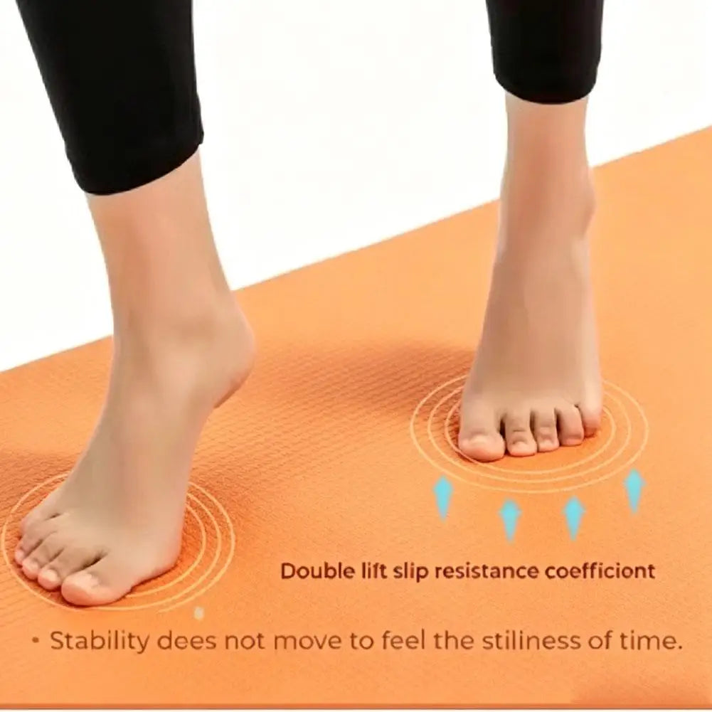 Yoga Pad Non Slip Exercise Mat For Home Yoga, Pilates, Stretching