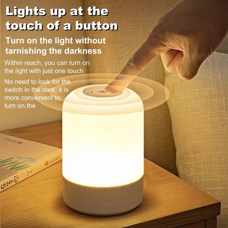 Touch Night Light, 3 Colours