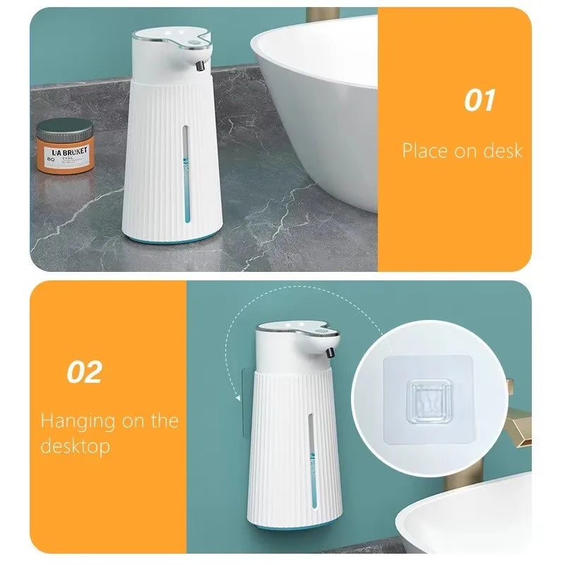 Automatic Foam Soap Dispensers Smart Washing Hand Machine with USB