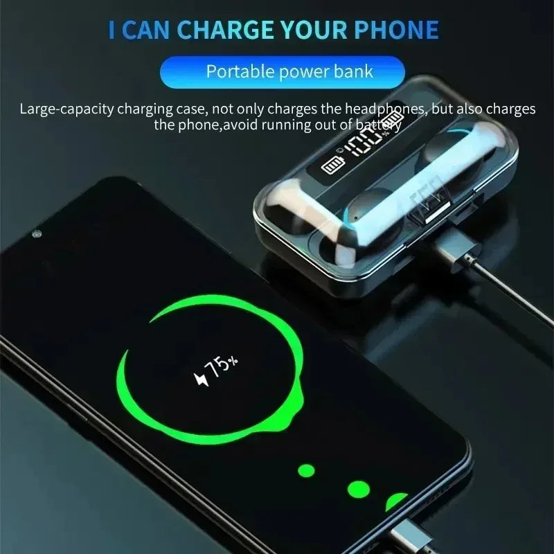 TWS Noise-Cancelling Earphones