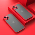 Matte Phone Case For iPhone 14 13 12 15 Pro Max Mini Luxury Soft
