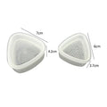 2Pcs Triangular Plastic Sushi Rice Ball Maker Mould Onigiri Mold Set