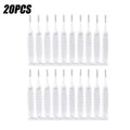10-500PCS Shower Cleaning Brush Bathroom Micro Nylon Brush Nozzle