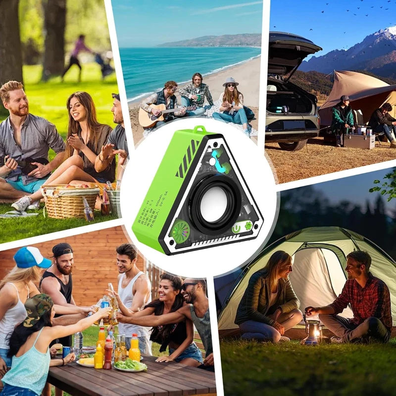 Portable TWS Bluetooth Speaker Audio Subwoofer Mini Wireless Portable