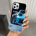 Sports Car 911 Phone Case for Iphone 17 Air 16 15 Plus 14 13 Mini 12