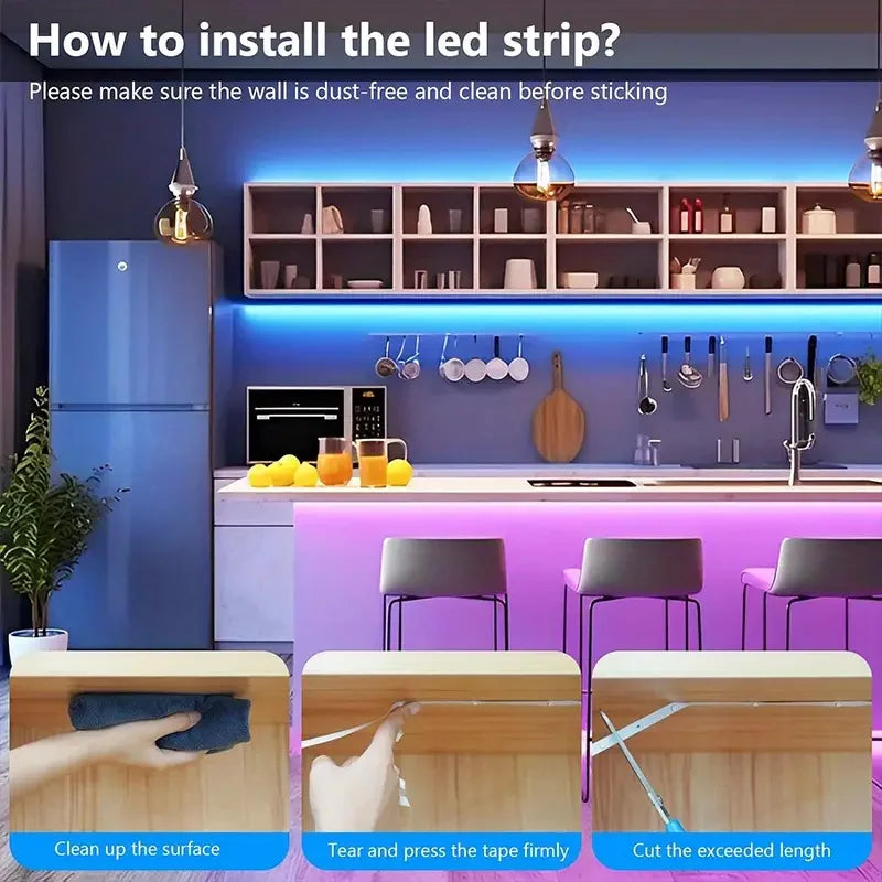Smart RGB LED Strip Lights