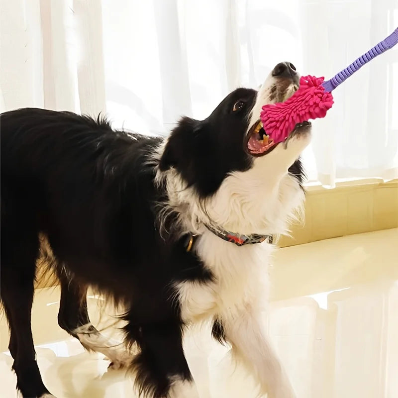 Durable Dog Toys for Aggressive Chewers - Soft Plush Pulling Rope