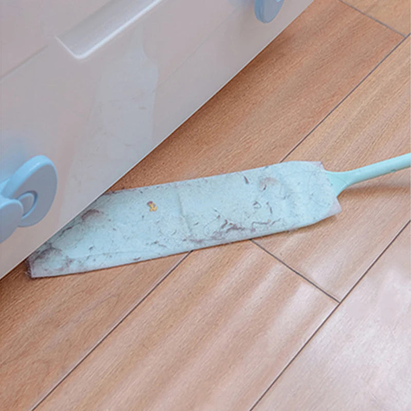 Practical Household Dust Cleaning Brush with 10 Pcs Non-woven