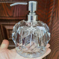 Creative crystal glass hand sanitizer bottle Household soap dispenser