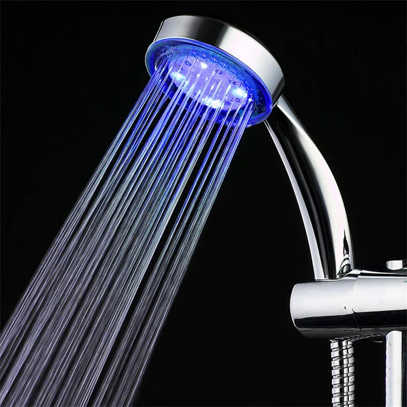 LED Luminous Shower Head Colorful Self-coloring Shower Head Water