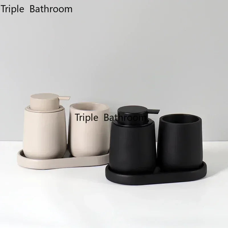Resin Lotion Bottle Mouthwash Cup Tray Home Decoration Toilet Kitchen
