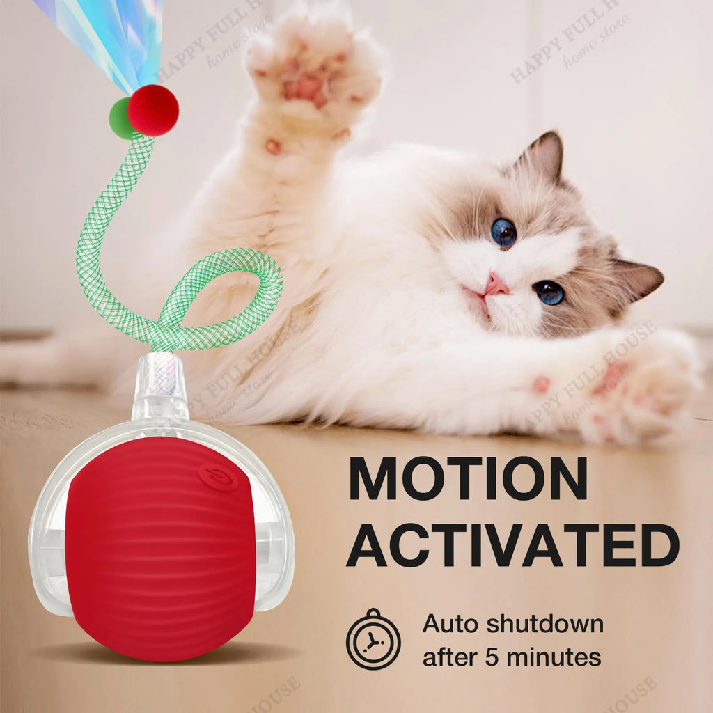 Cat Toys Interactive with 3 Play Modes, Automatic Cat Toys, Electric