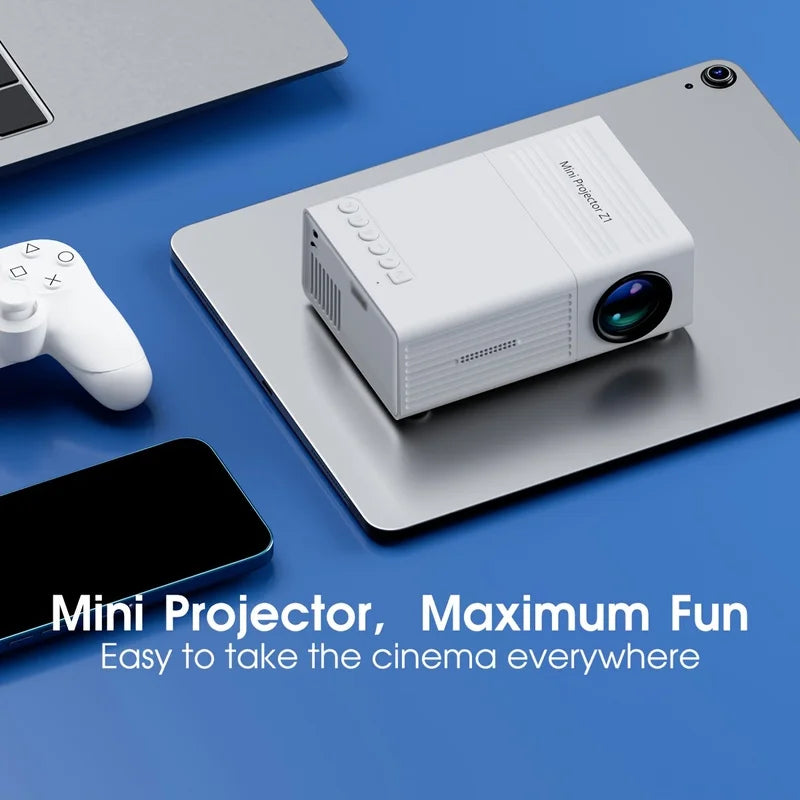 Portable 1080p Video Projector