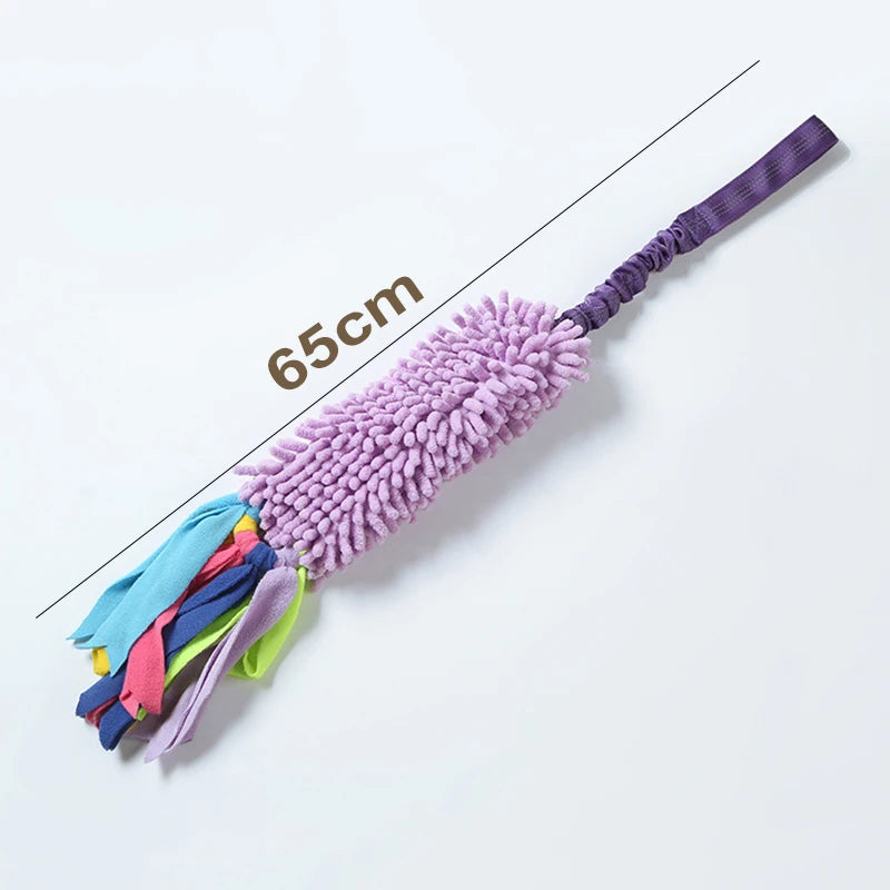 Durable Dog Toys for Aggressive Chewers - Soft Plush Pulling Rope