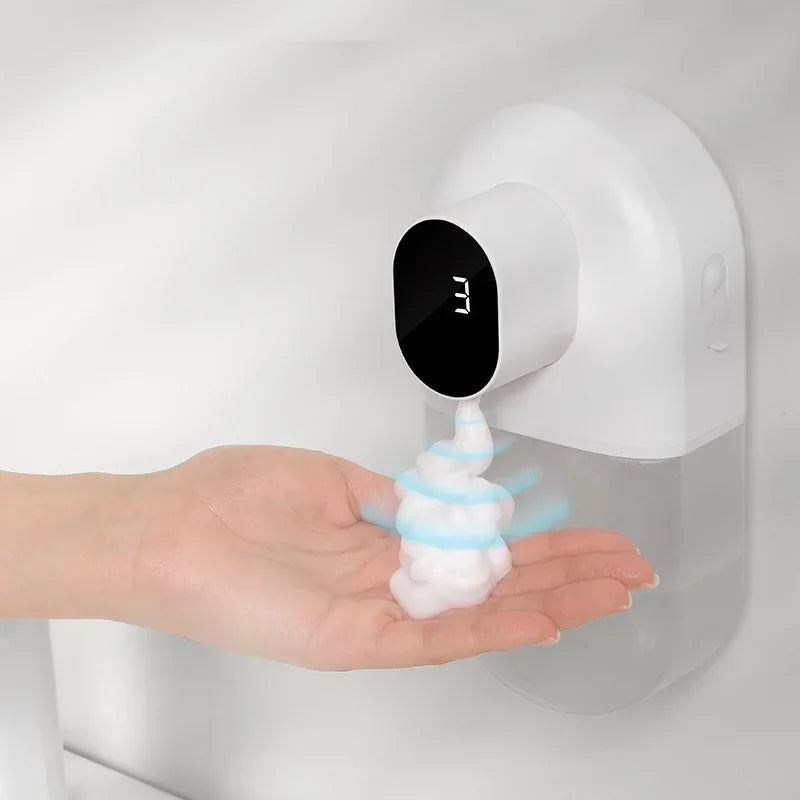 USB automatic mobile phone soap dispenser foam induction smart wall