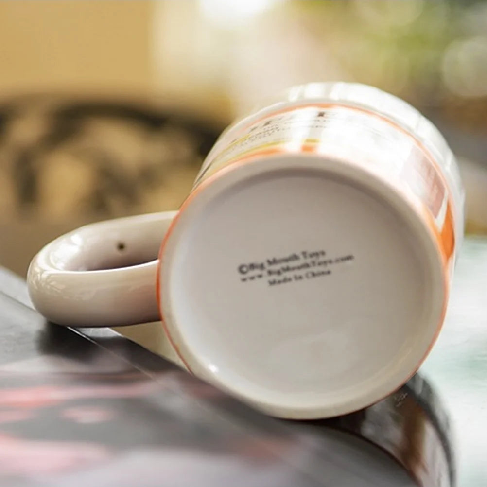 Creative Ceramic Coffee cup Medicine Bottle Mug Breakfast Milk Pot