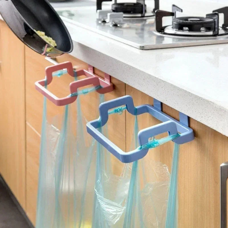 Kitchen Hanging Trash Can Home Living Room Desktop Flip Iron Storage