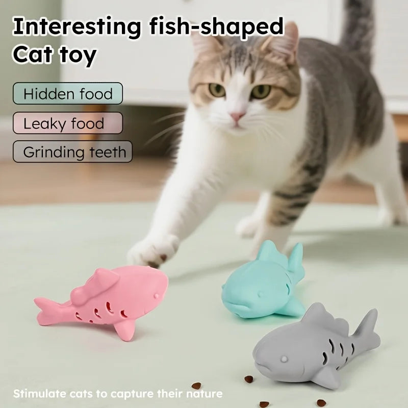 1pc Interactive Cat & Dog Toy - Durable Bite-Resistant Design, Hiding