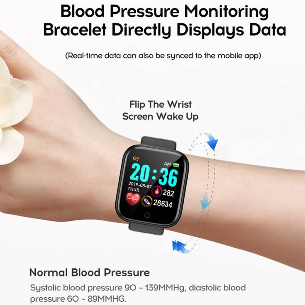 Smart Watch For Women Men Wristwatch Bluetooth Connected Phone Player