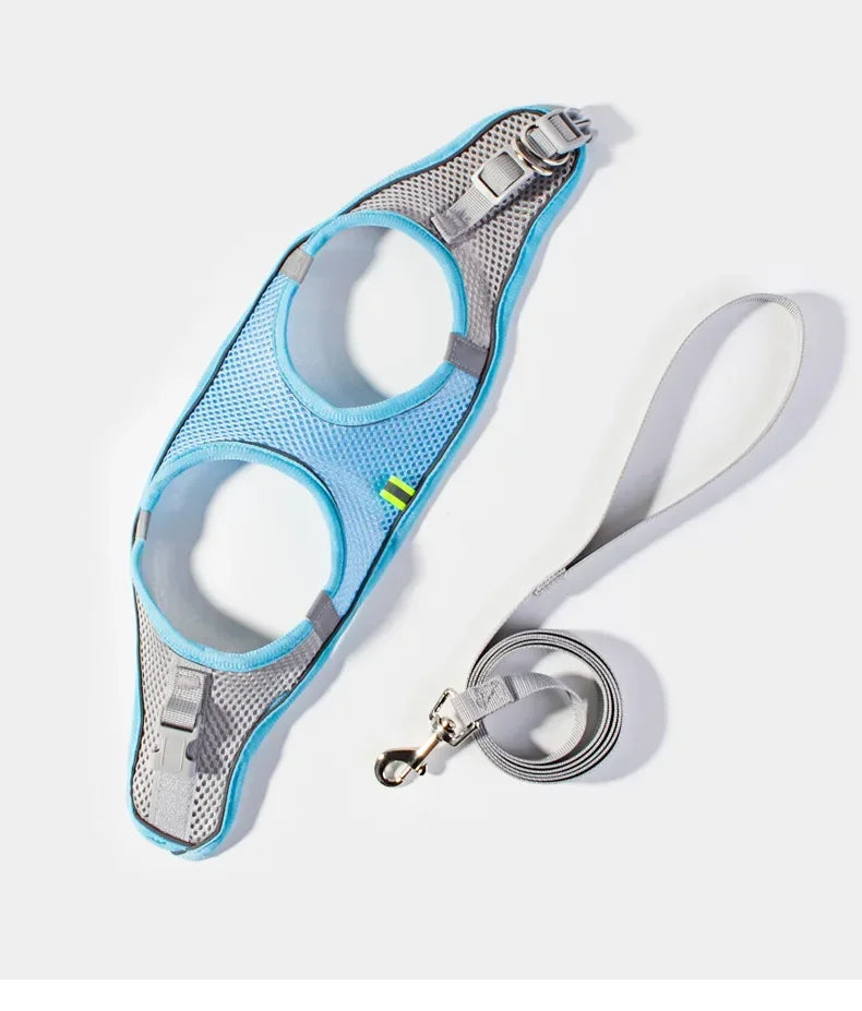 Dog Harness Leash Set for Small Dogs Adjustable Puppy Cat Harness