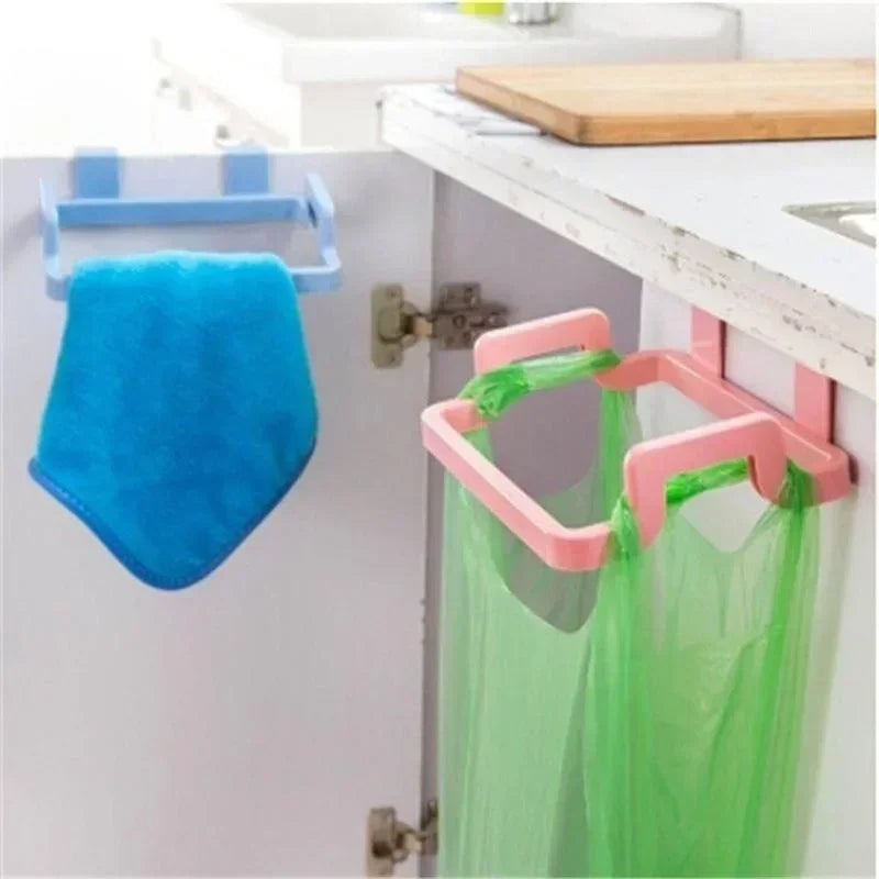 Kitchen Hanging Trash Can Home Living Room Desktop Flip Iron Storage