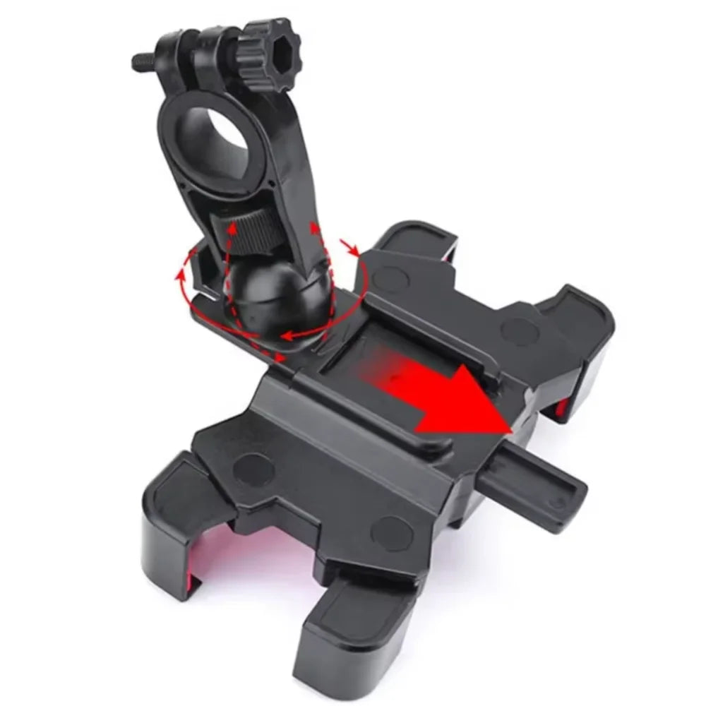 Bicycle Phone Holder Bike Accessories Motorcycle Adjustable Stand