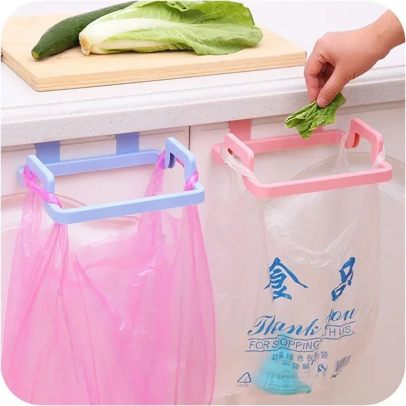 Kitchen Hanging Trash Can Home Living Room Desktop Flip Iron Storage