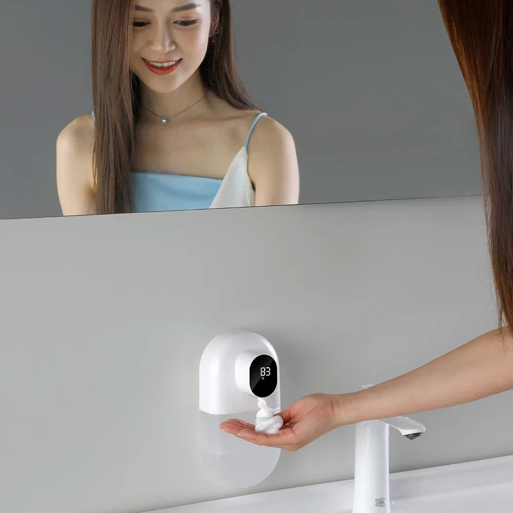 USB automatic mobile phone soap dispenser foam induction smart wall