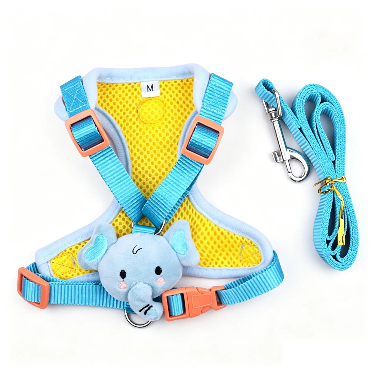Small Puppy Harness and Leash Set Harnesses for Dogs Strap Dog Collar