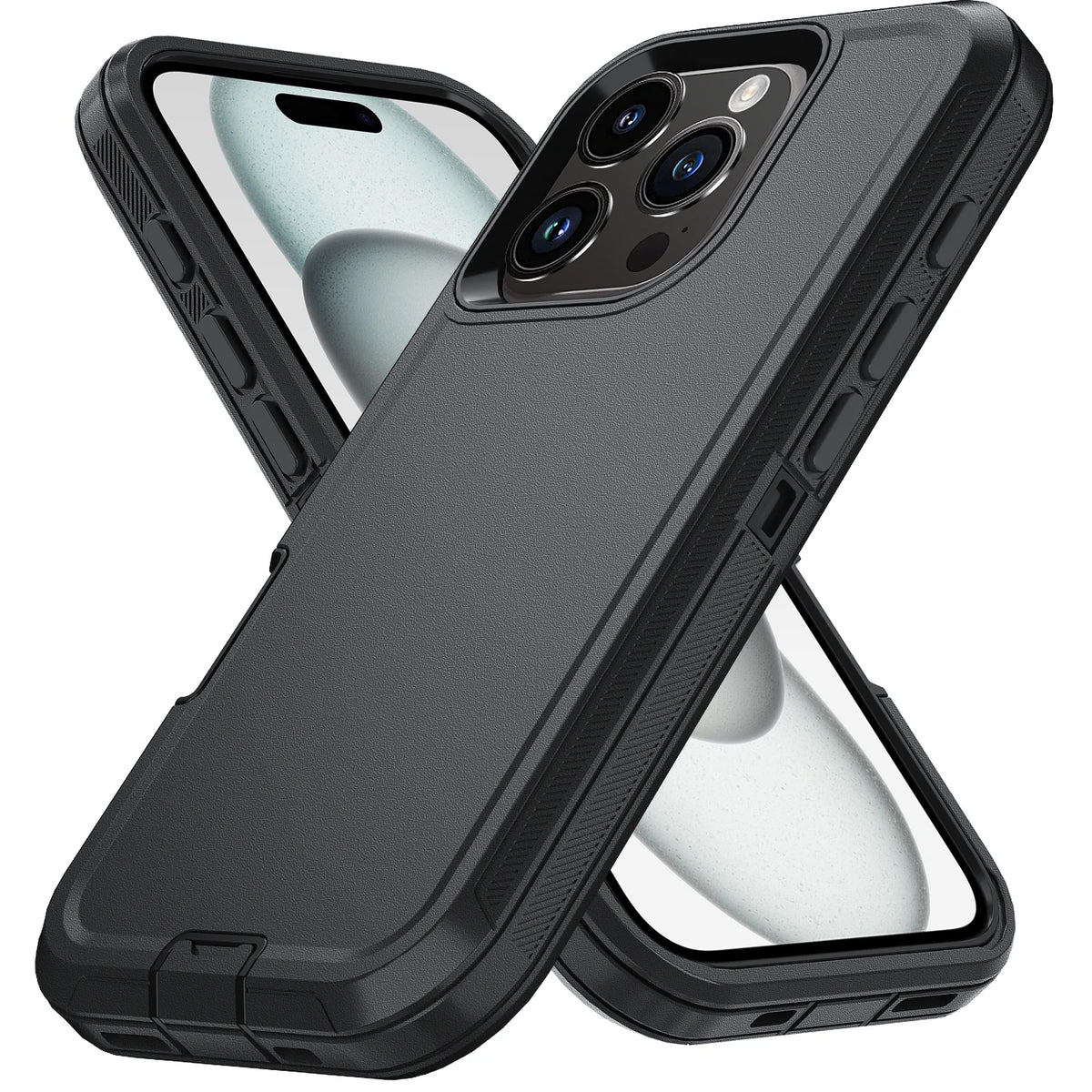 Armor Shockproof Defender Phone Case For iphone 11 12 13 14 15 Pro