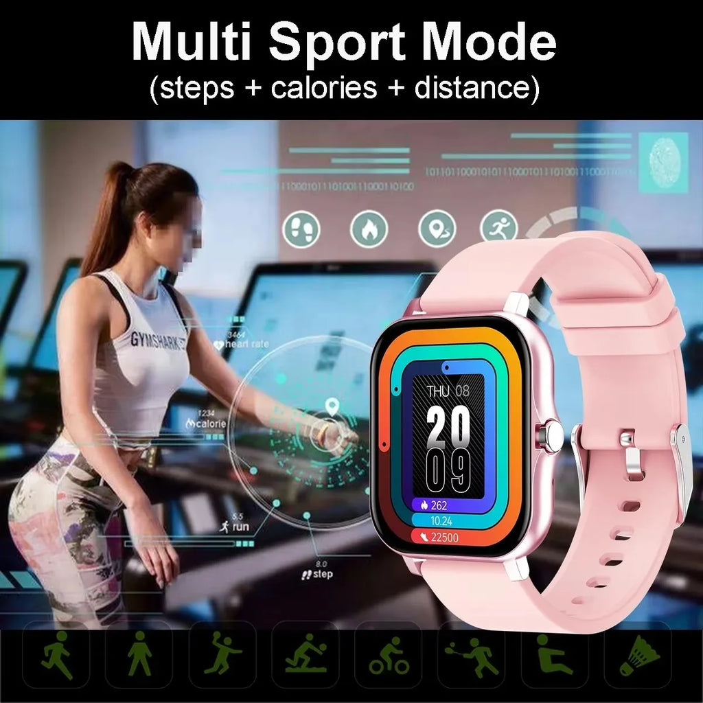 Multifunctional Smart Watch Men Women Bluetooth Connected Phone Music