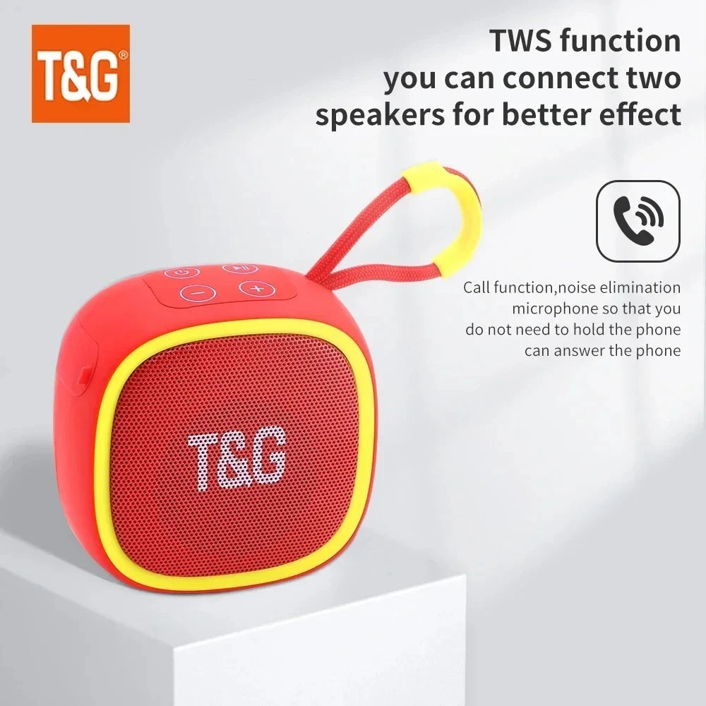 Portable Bluetooth Speaker Radio FM Mini Wireless Waterproof