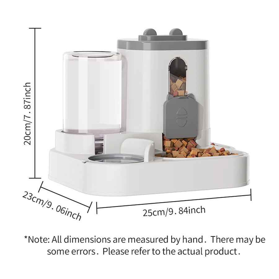 Pet Large-Capacity Feeder Integrated Automatic Water Dispenser Cat