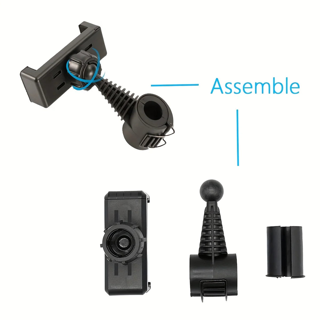1 Universal Phone and Tripod Accessory, 360° Rotatable, Bicycle