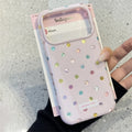 INS Korean Colorful Point Phone Case For Iphone 18 17 17Pro 17ProMax